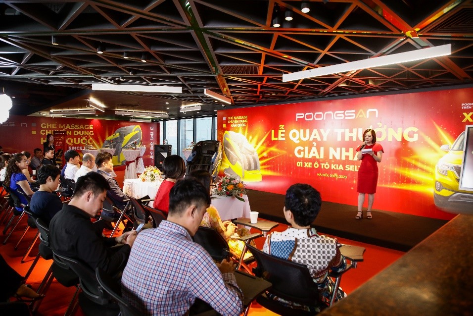 Lễ quay thưởng giải nhất chương tr&igrave;nh Poongsan tr&ecirc;n tay &ndash; C&oacute; ngay xế hộp